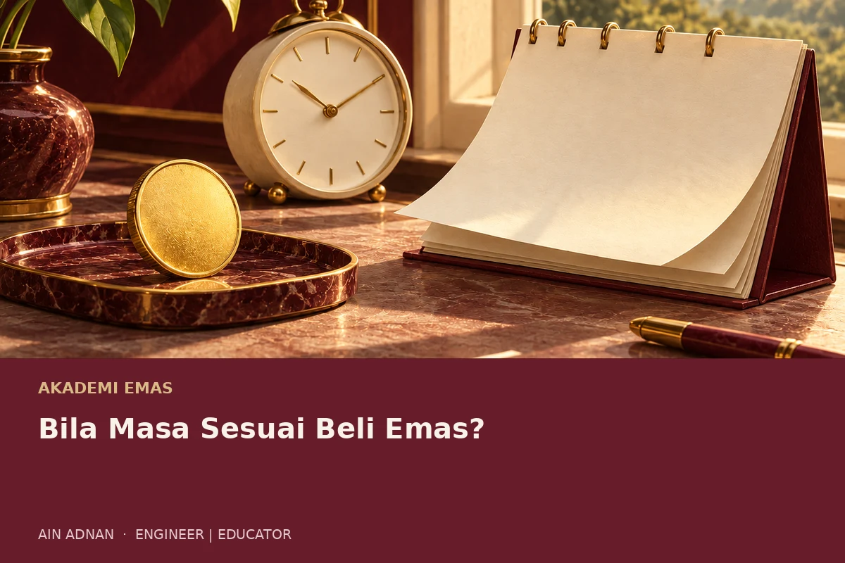 Akademi Emas: Bila Masa Sesuai Beli Emas?