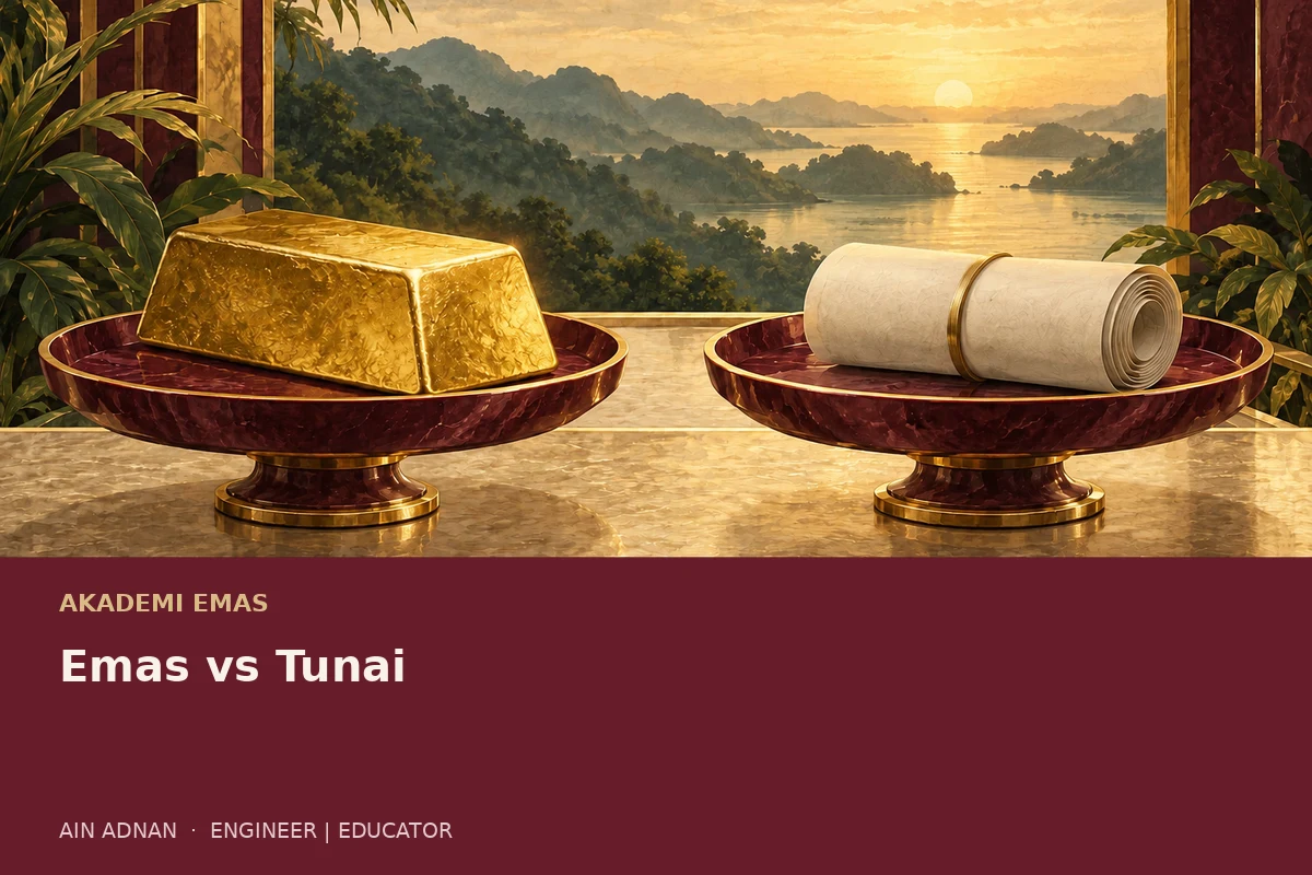 Akademi Emas: Emas vs Tunai: Konteks Jangka Panjang